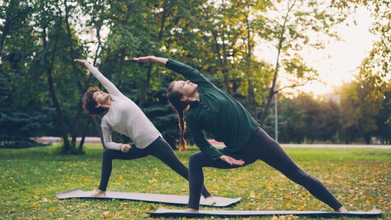 yoga retreat duo